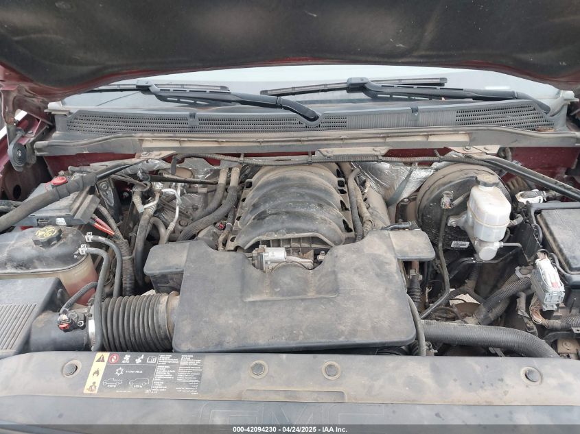 2017 GMC Sierra 1500 Slt VIN: 3GTU2NEC1HG393431 Lot: 42094230