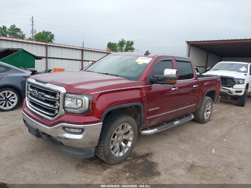 2017 GMC Sierra 1500 Slt VIN: 3GTU2NEC1HG393431 Lot: 42094230
