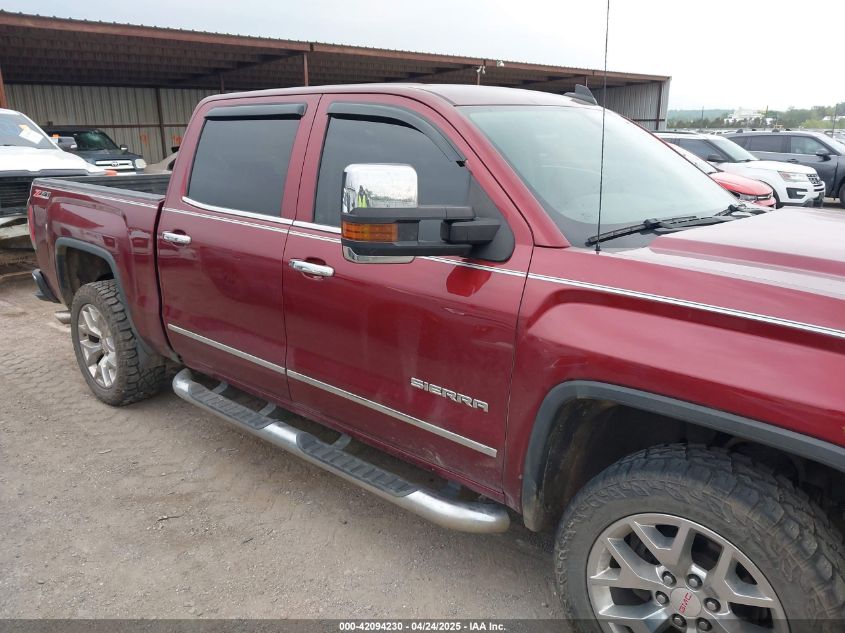 2017 GMC Sierra 1500 Slt VIN: 3GTU2NEC1HG393431 Lot: 42094230