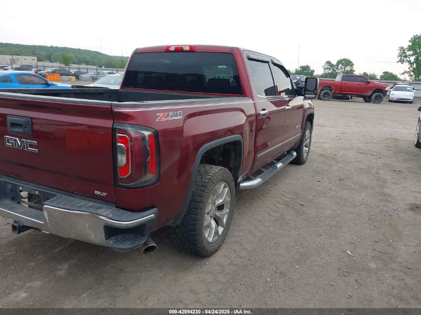 2017 GMC Sierra 1500 Slt VIN: 3GTU2NEC1HG393431 Lot: 42094230