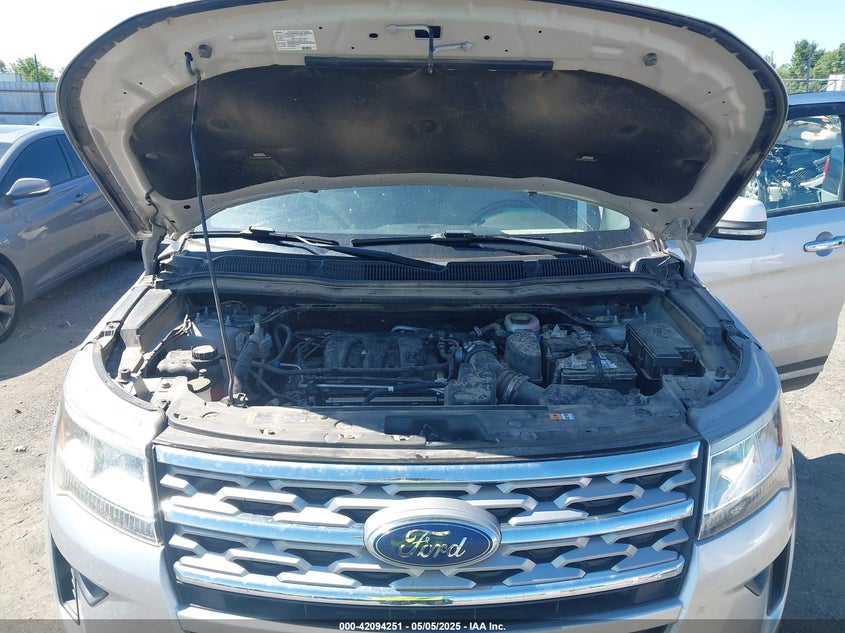 2018 FORD EXPLORER VIN: 1FM5K7F8XJGA70549
