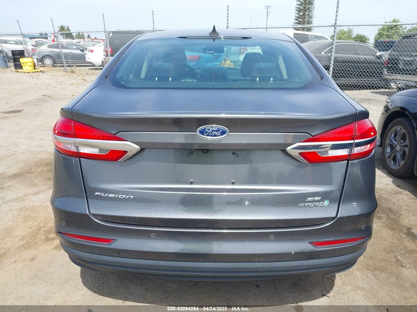 2019 FORD FUSION HYBRID VIN: 3FA6P0LU3KR174108