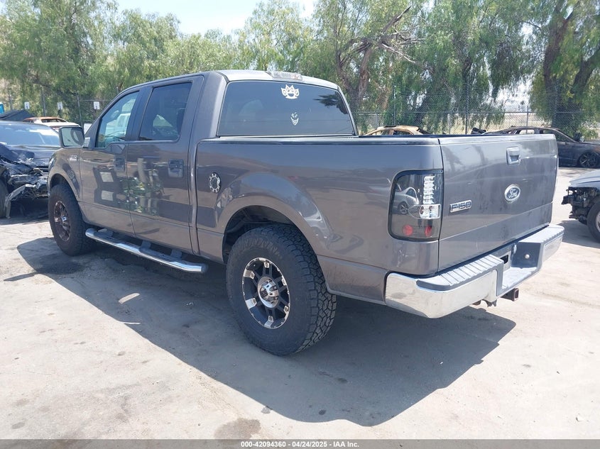 2006 FORD F-150 VIN: 1FTPW125X6KA93635