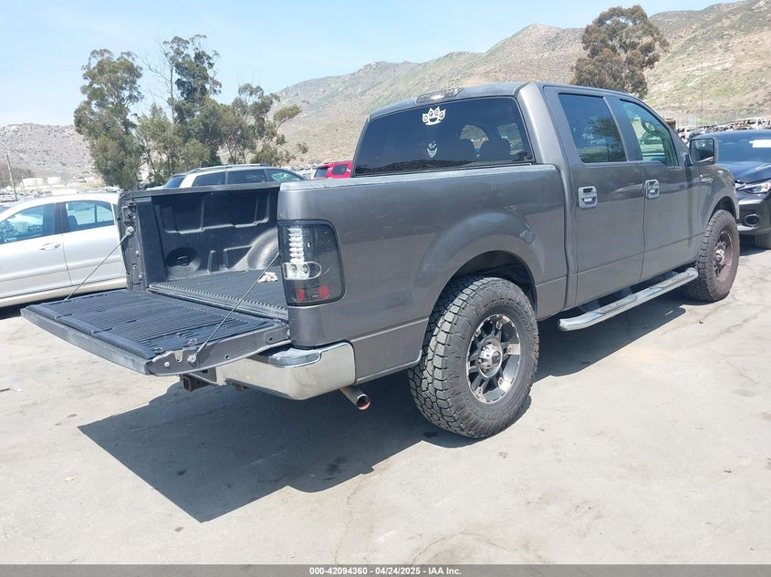 2006 FORD F-150 VIN: 1FTPW125X6KA93635
