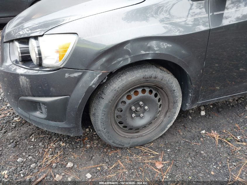 2016 Chevrolet Sonic Ls Auto VIN: 1G1JA6SH2G4167608 Lot: 42094415