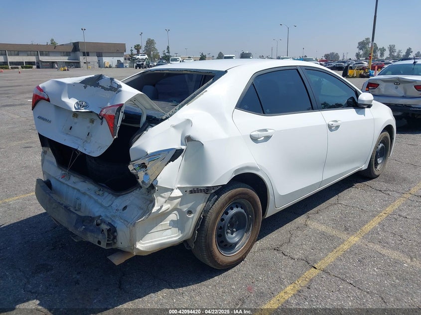2016 TOYOTA COROLLA VIN: 5YFBURHE3GP542713