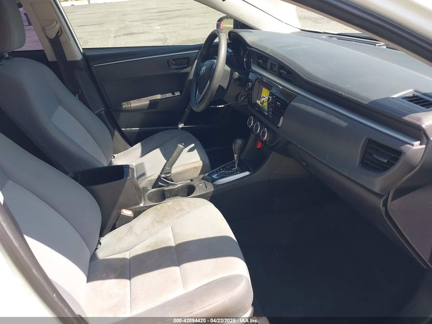 2016 TOYOTA COROLLA VIN: 5YFBURHE3GP542713