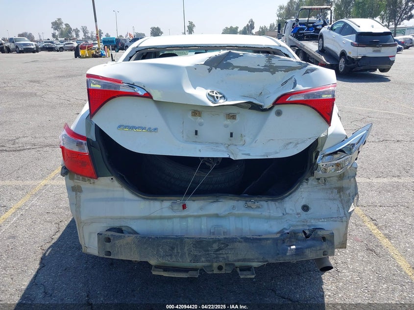 2016 TOYOTA COROLLA VIN: 5YFBURHE3GP542713