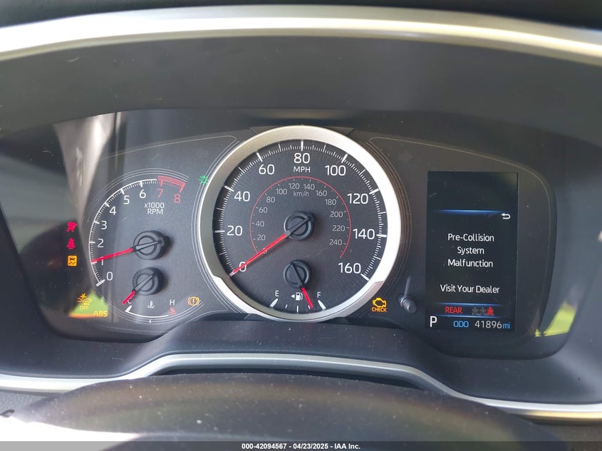 2019 TOYOTA COROLLA VIN: JTNK4RBE3K3034568