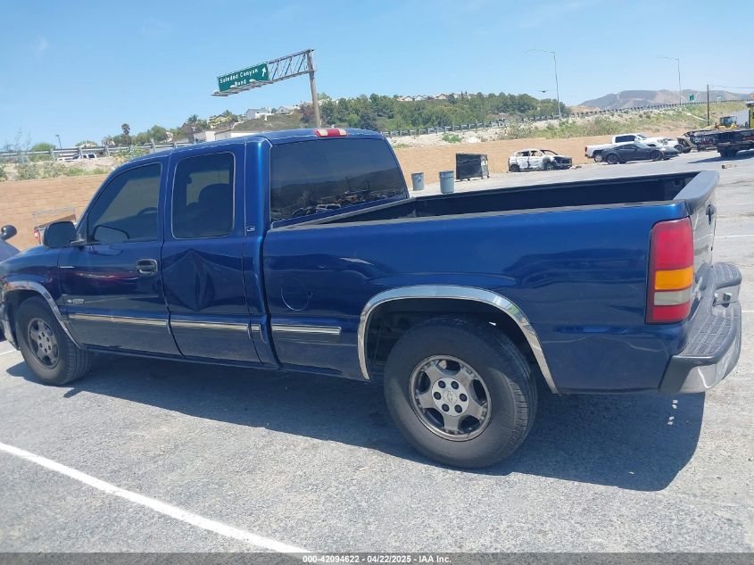 2001 Chevrolet Silverado 1500 Ls VIN: 1GCEC19T61Z324941 Lot: 42094622