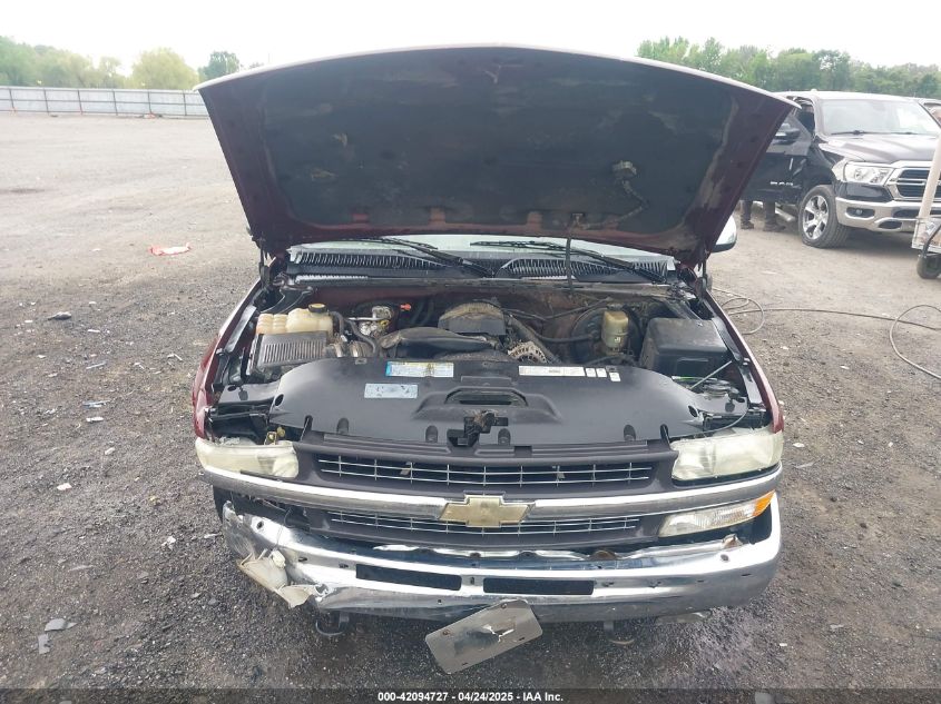 2000 Chevrolet Silverado 1500 Ls VIN: 1GCEC14T1YZ251253 Lot: 42094727