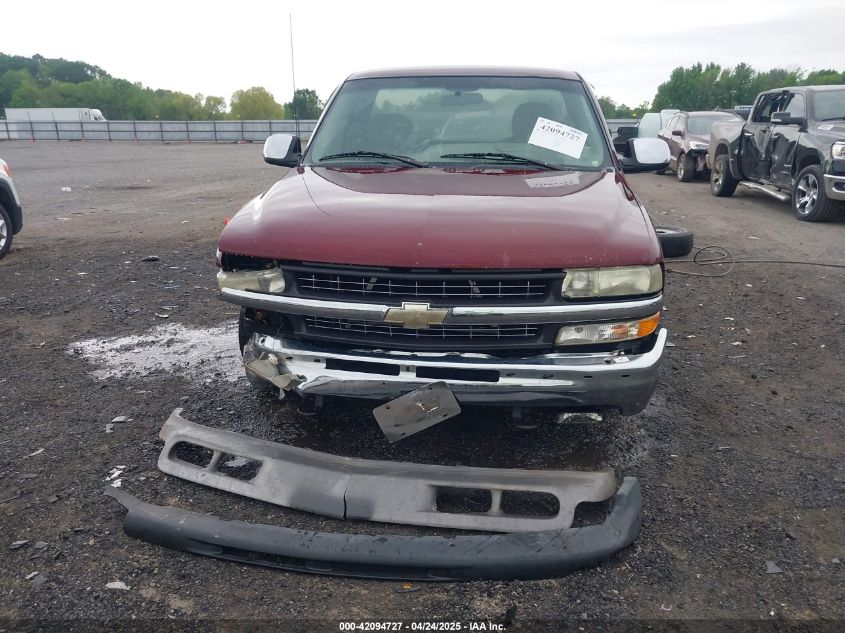 2000 Chevrolet Silverado 1500 Ls VIN: 1GCEC14T1YZ251253 Lot: 42094727