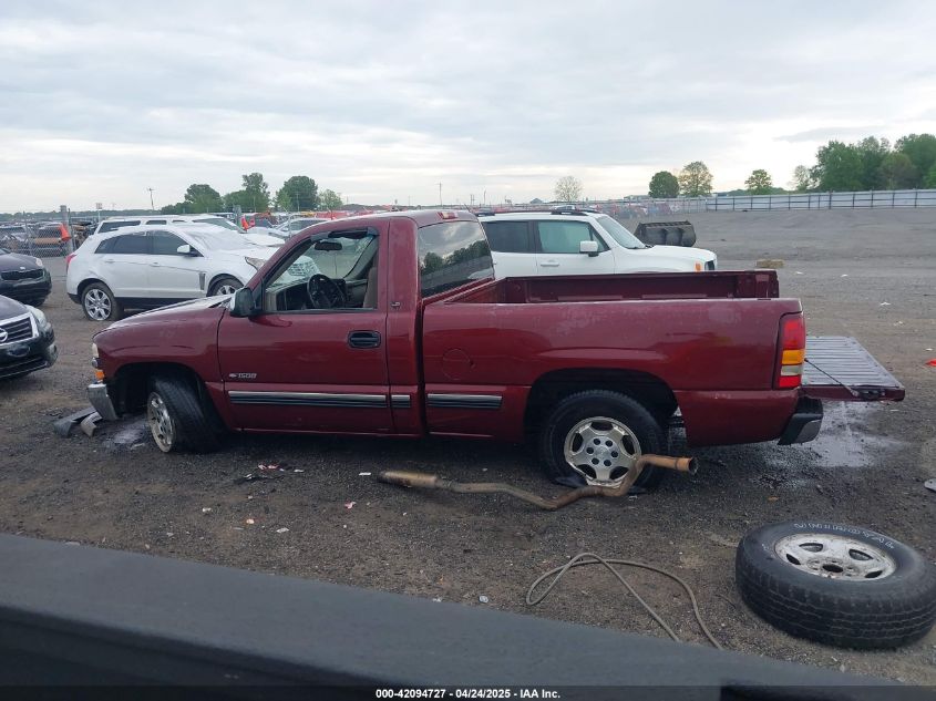 2000 Chevrolet Silverado 1500 Ls VIN: 1GCEC14T1YZ251253 Lot: 42094727