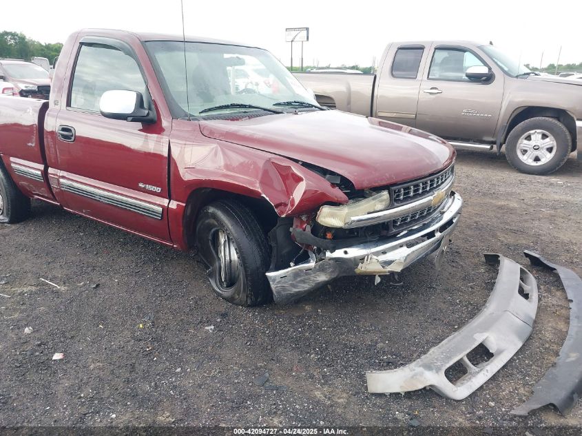 2000 Chevrolet Silverado 1500 Ls VIN: 1GCEC14T1YZ251253 Lot: 42094727