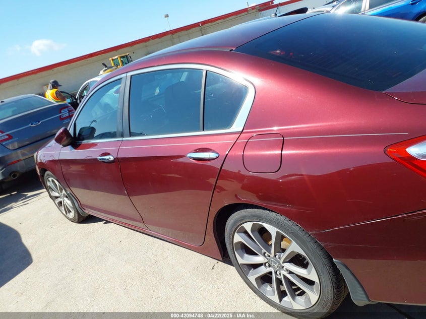 2013 HONDA ACCORD VIN: 1HGCR2F59DA091451