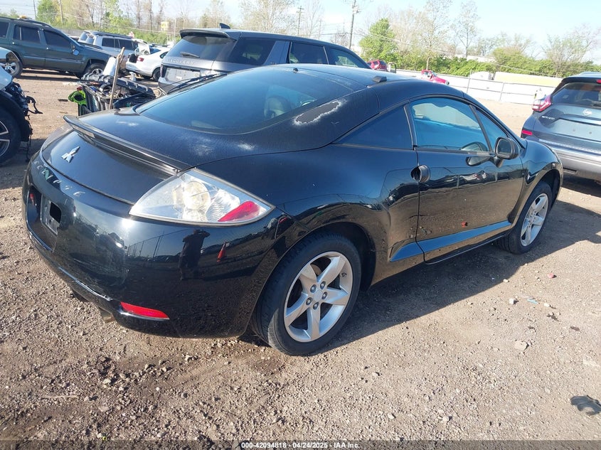 2008 MITSUBISHI ECLIPSE VIN: 4A3AK24F78E007791
