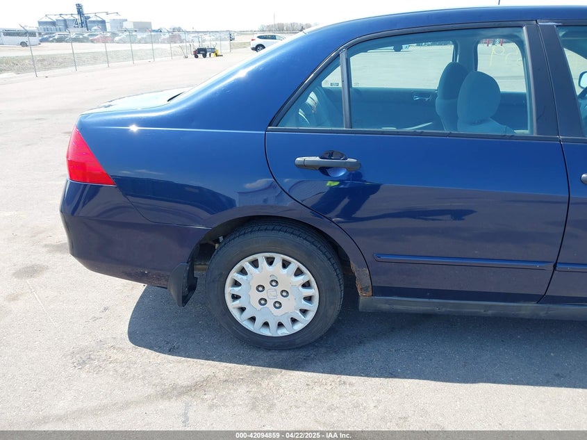 2006 HONDA ACCORD VIN: 1HGCM56186A094812