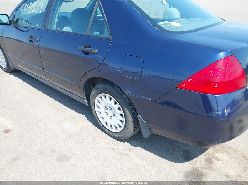 2006 HONDA ACCORD VIN: 1HGCM56186A094812