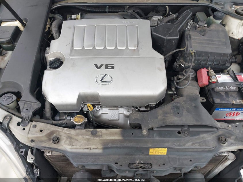 2007 LEXUS ES 350 VIN: JTHBJ46G072013507