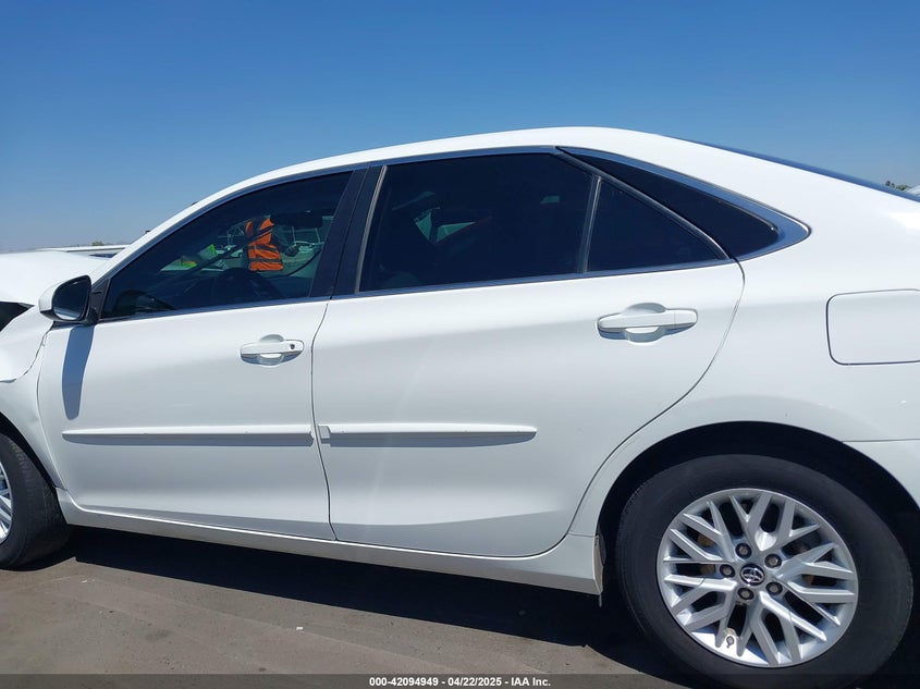 2016 TOYOTA CAMRY VIN: 4T4BF1FKXGR527442