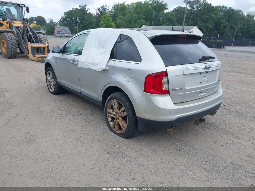 Vin: 2fmdk3kc7cba39994, lot: 42586951, ford edge limited 20123