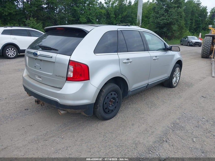 Vin: 2fmdk3kc7cba39994, lot: 42586951, ford edge limited 20124