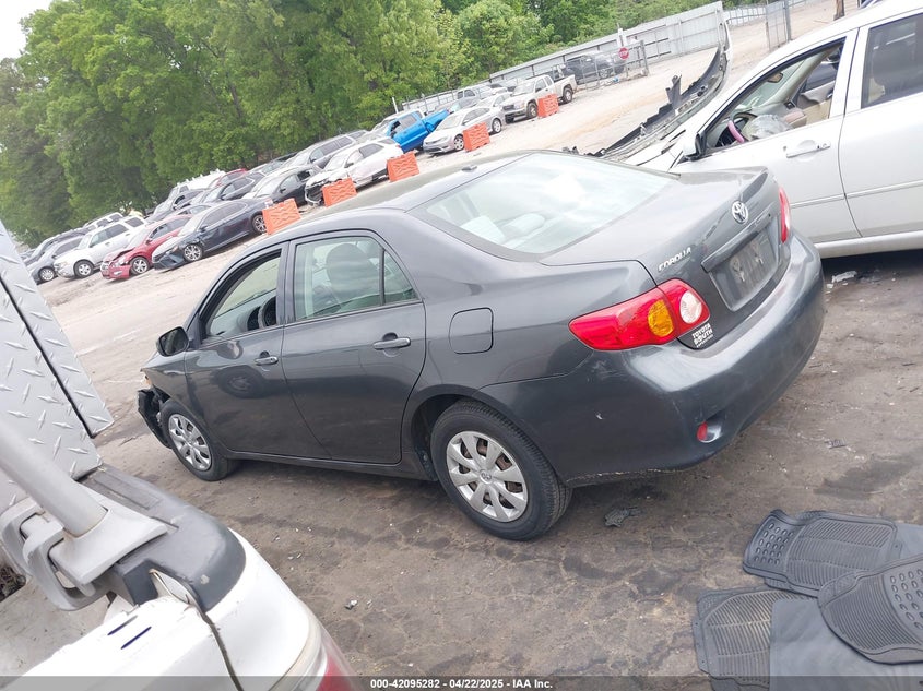 2009 TOYOTA COROLLA VIN: 2T1BU40E09C171169
