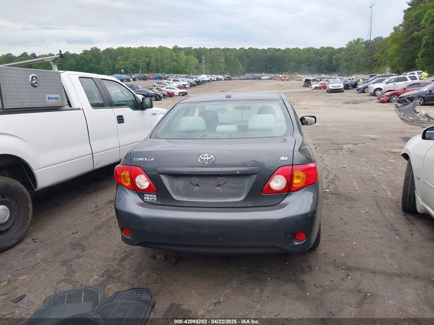 2009 TOYOTA COROLLA VIN: 2T1BU40E09C171169