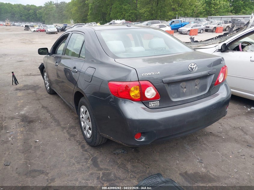 2009 TOYOTA COROLLA VIN: 2T1BU40E09C171169