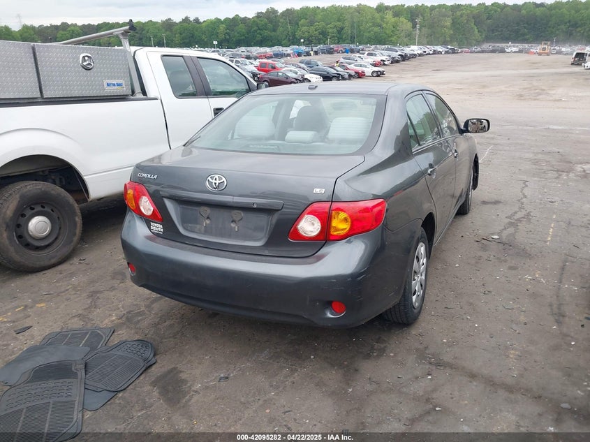 2009 TOYOTA COROLLA VIN: 2T1BU40E09C171169