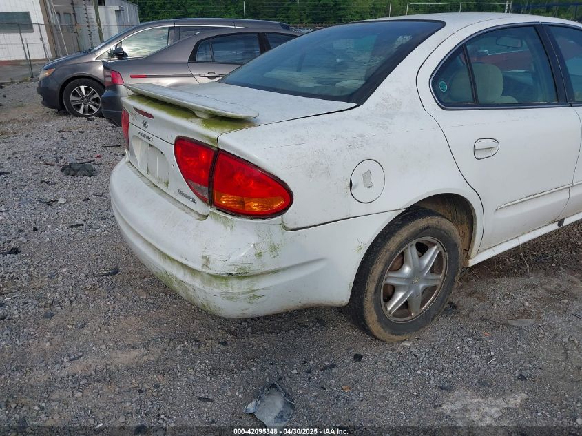 2004 Oldsmobile Alero Gl1 VIN: 1G3NL52F74C126355 Lot: 42095348