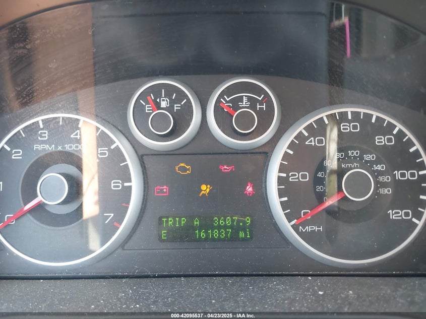 2007 FORD FUSION VIN: 3FAHP081X7R122649