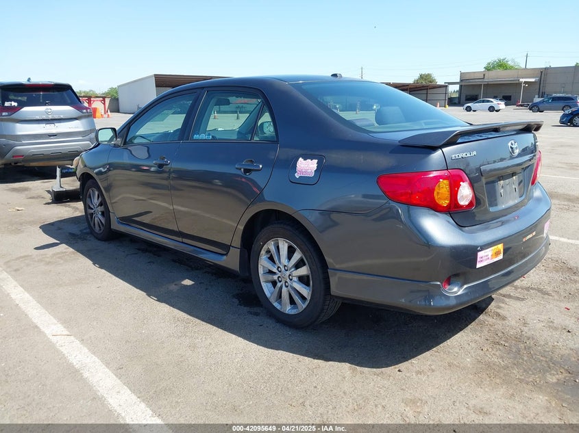 2009 TOYOTA COROLLA VIN: 1NXBU40E69Z034459