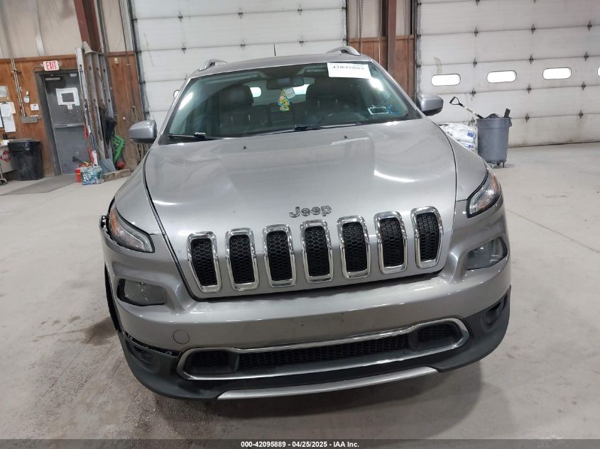 2018 Jeep Cherokee Limited 4X4 VIN: 1C4PJMDX1JD607707 Lot: 42095889