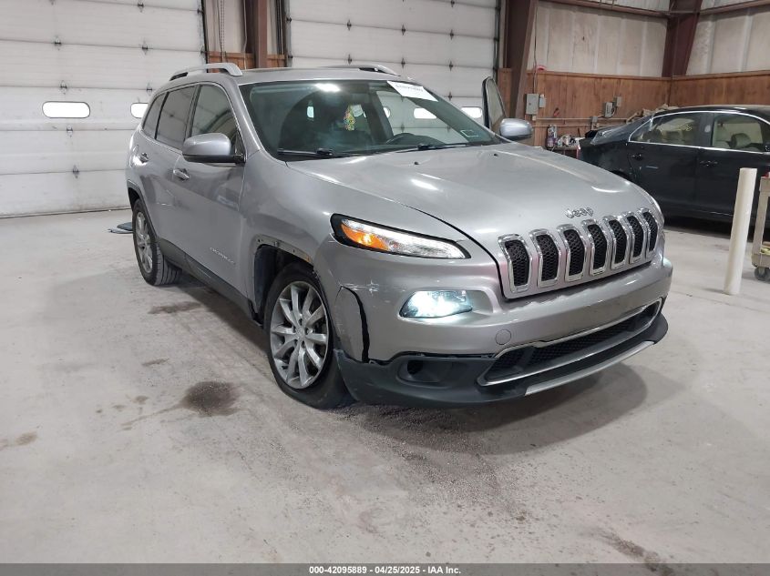 2018 Jeep Cherokee Limited 4X4 VIN: 1C4PJMDX1JD607707 Lot: 42095889