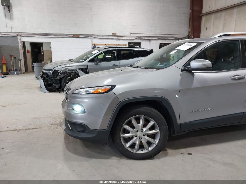 2018 Jeep Cherokee Limited 4X4 VIN: 1C4PJMDX1JD607707 Lot: 42095889