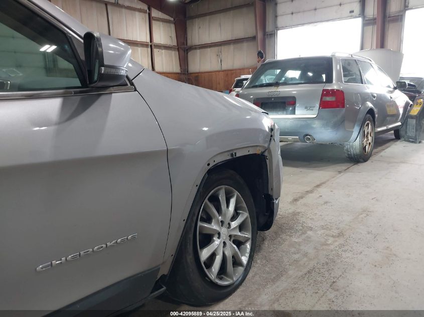 2018 Jeep Cherokee Limited 4X4 VIN: 1C4PJMDX1JD607707 Lot: 42095889