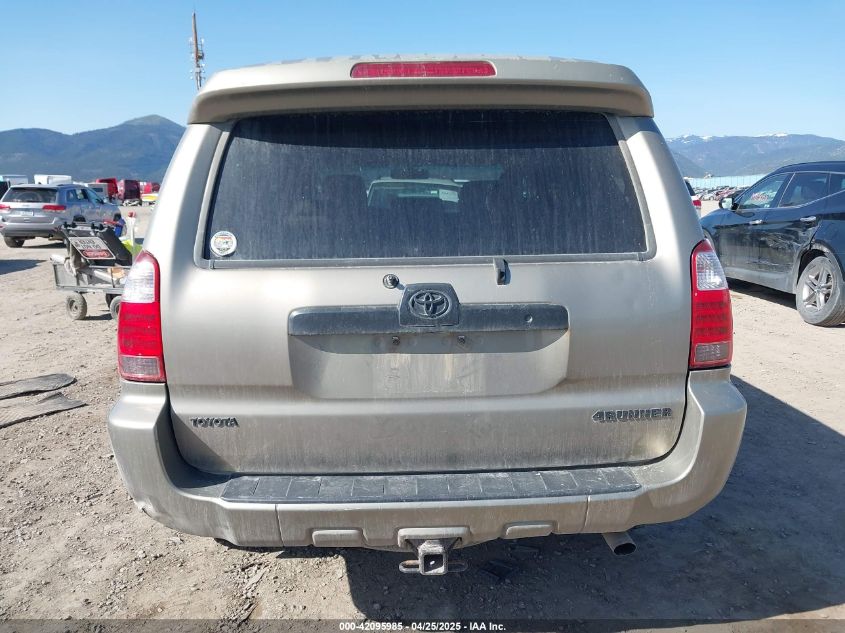 2006 Toyota 4Runner Sr5 Sport V6/Sr5 V6 VIN: JTEBU14R563705102 Lot: 42095985
