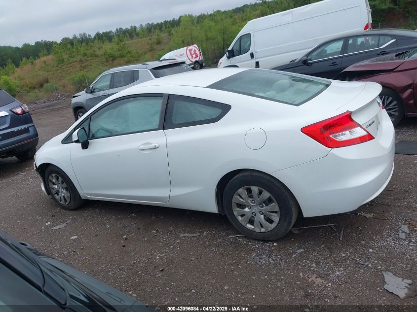 2012 Honda Civic Lx VIN: 1HGFG3B51CH526591 Lot: 42096084