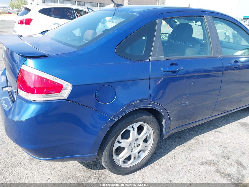 2009 FORD FOCUS VIN: 1FAHP36N89W125573
