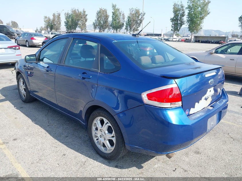 2009 FORD FOCUS VIN: 1FAHP36N89W125573