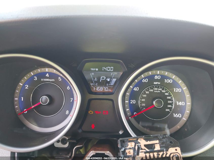 2014 Hyundai Elantra Se VIN: KMHDH4AE5EU215736 Lot: 42096253