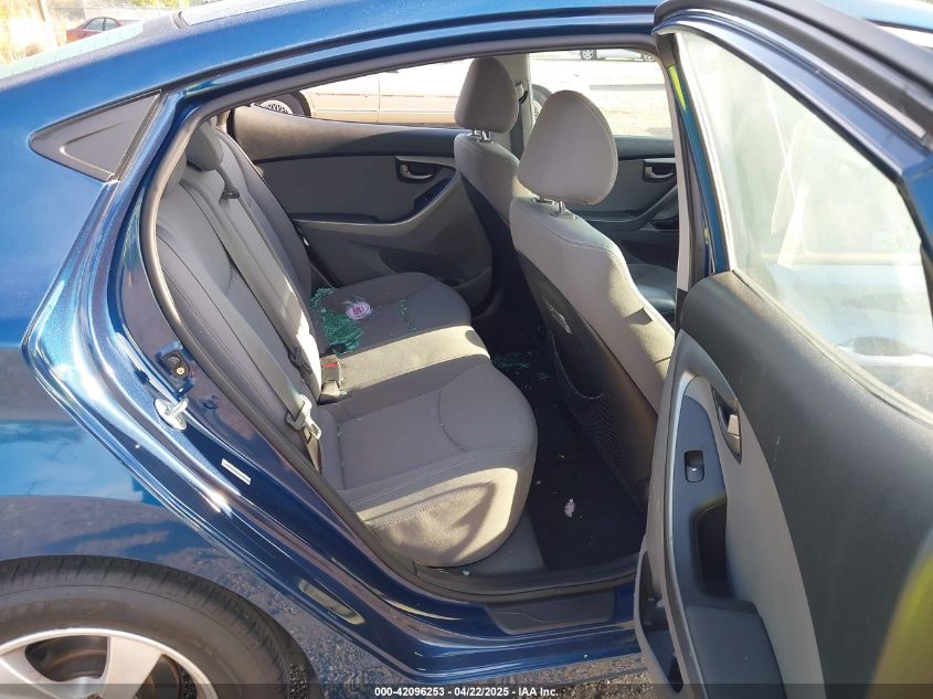 2014 Hyundai Elantra Se VIN: KMHDH4AE5EU215736 Lot: 42096253