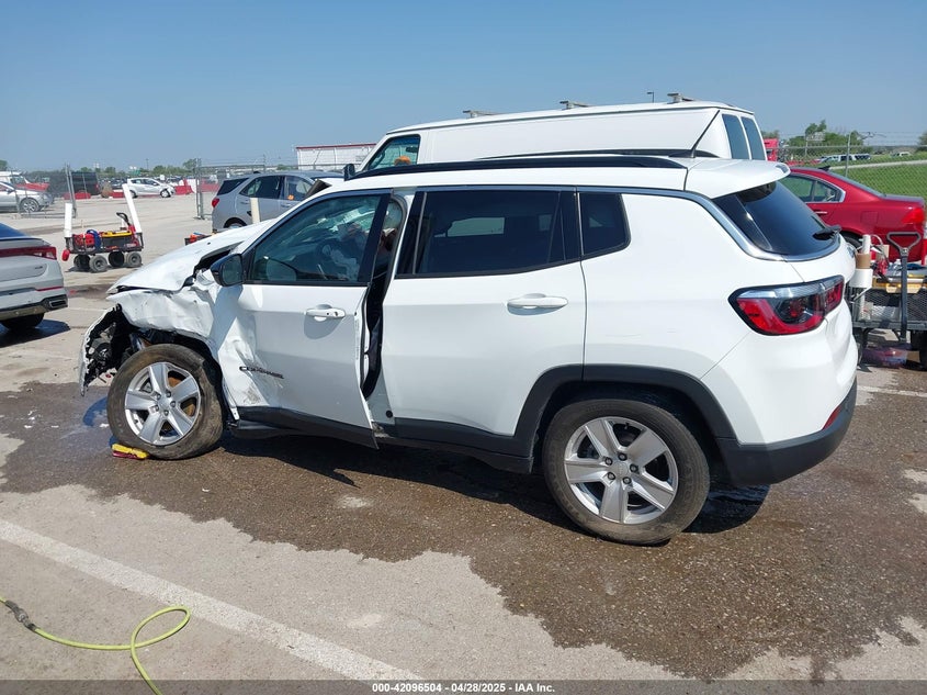 2022 JEEP COMPASS LATITUDE FWD - 3C4NJCBB8NT219365
