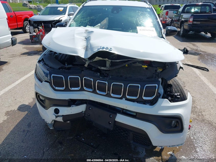 2022 JEEP COMPASS LATITUDE FWD - 3C4NJCBB8NT219365