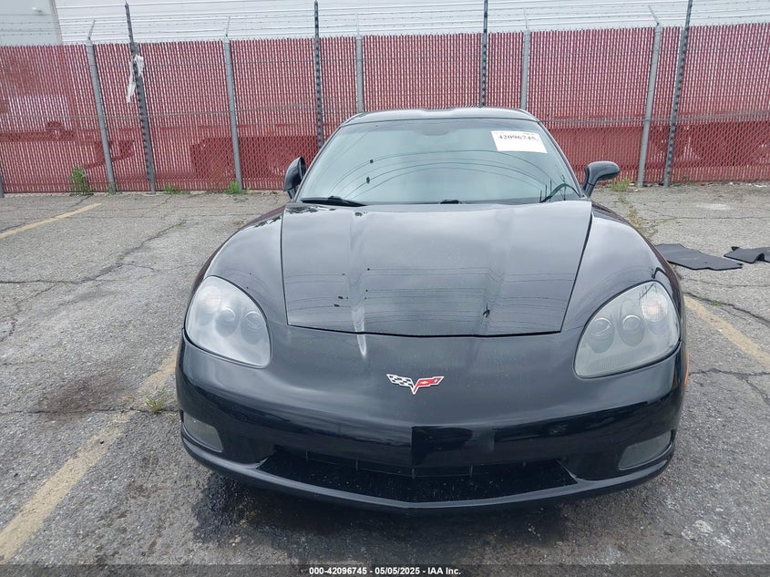 2007 CHEVROLET CORVETTE VIN: 1G1YY25U775108155