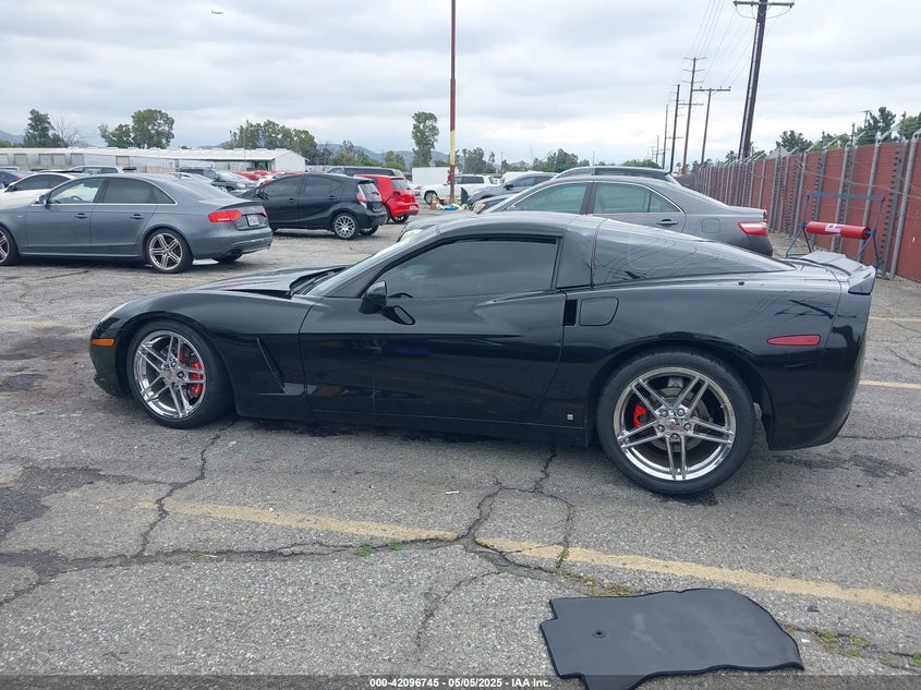 2007 CHEVROLET CORVETTE VIN: 1G1YY25U775108155