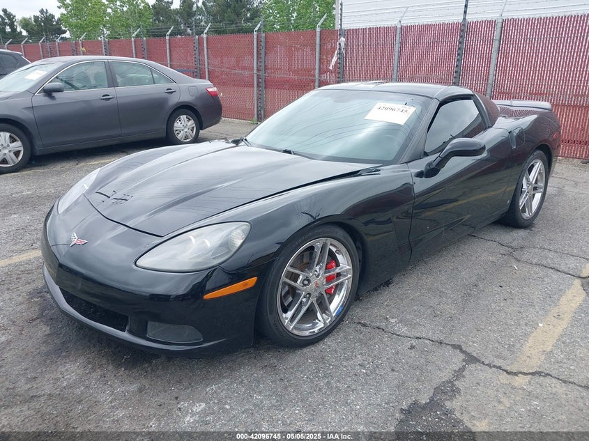 2007 CHEVROLET CORVETTE VIN: 1G1YY25U775108155