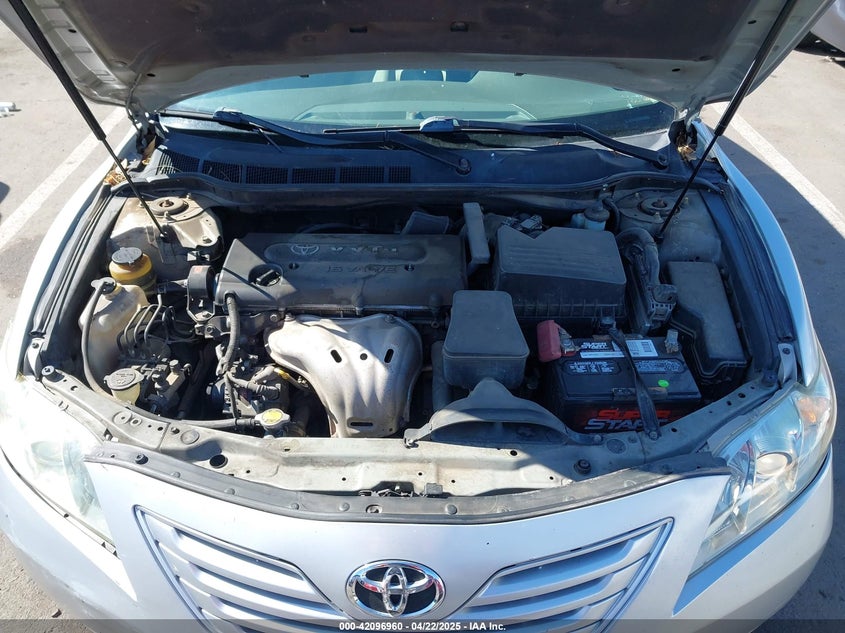 2007 TOYOTA CAMRY VIN: 4T1BE46K87U004080