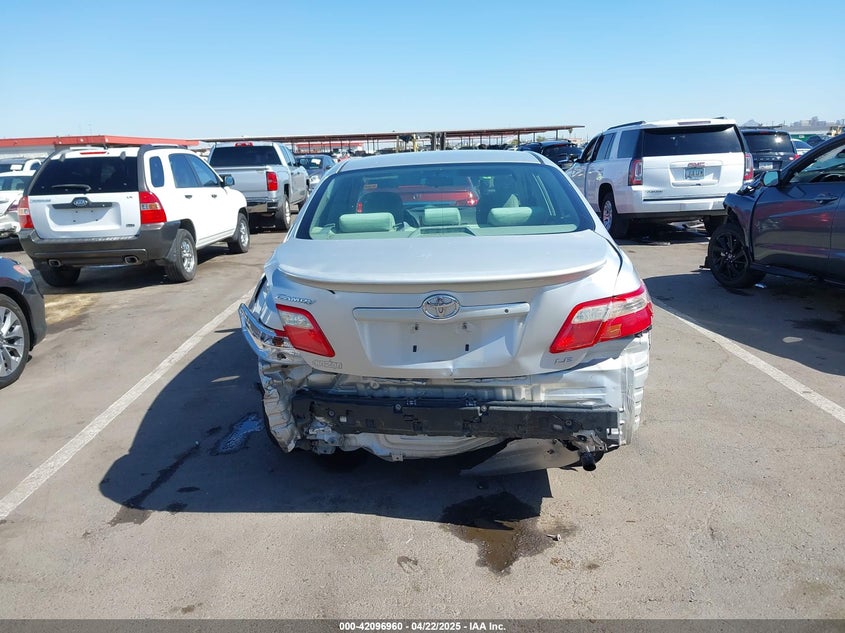 2007 TOYOTA CAMRY VIN: 4T1BE46K87U004080